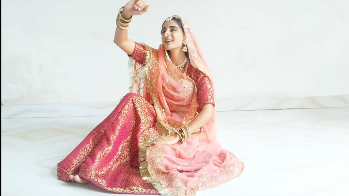 Dia yang terbaik dalam tarian Rajasthani｜Ghoomar