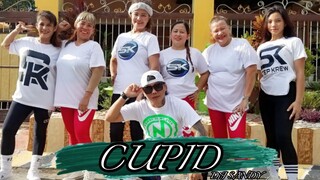 CUPID - Tiktok Remix | Dj Sandy | Dance fitness | Coach Nante ft Stepkrew Girls