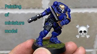 Handmade|Painting of Warhammer 40K Characters Handicrafts