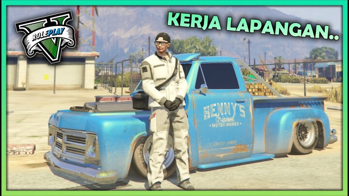 DI KASIH MOBIL, BUAT KERJA DI LAPANGAN ! - GTA 5 Roleplay