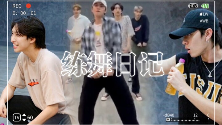 【يوميات التدريب على الرقص】 متحمس جدًا! هل سأجن في لقاء المعجبين؟ 【bossnoeul】 الحب في الهواء