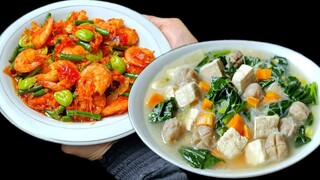 RESEP SAYUR SOP PRAKTIS TANPA NGULEG BUMBU & UDANG BALADO | IDE MASAK