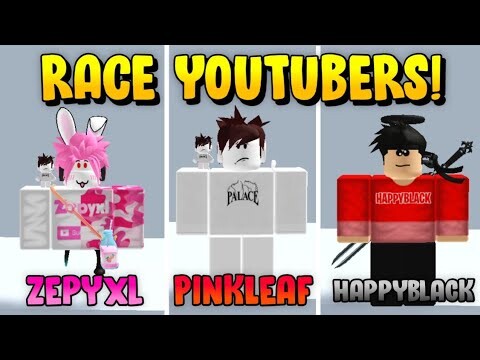 How to RACE YOUTUBERS in Tower of Hell?!