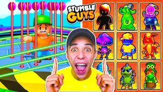 1 PROTIP IMPOSIBLE con CADA SKIN ESPECIAL! STUMBLE GUYS