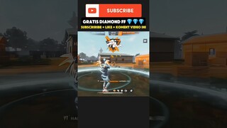 GRATIS DIAMOND FREE FIRE SUBSCIBRE LIKE  KOMEN VIDEO INI | FREE FIRE | FREE FIRE INDONESIA #shorts