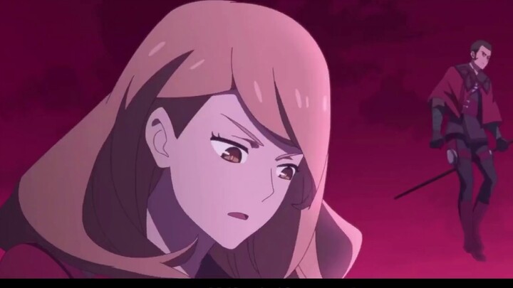 A sign of the rise of Chinese comics? The female protagonist accuses the male protagonist of eating 
