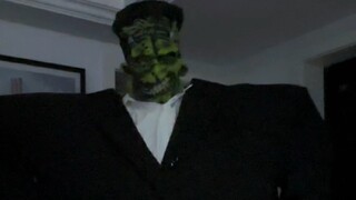 Cosplaying as Frankenstein, my boyfriend’s reaction was brilliant!