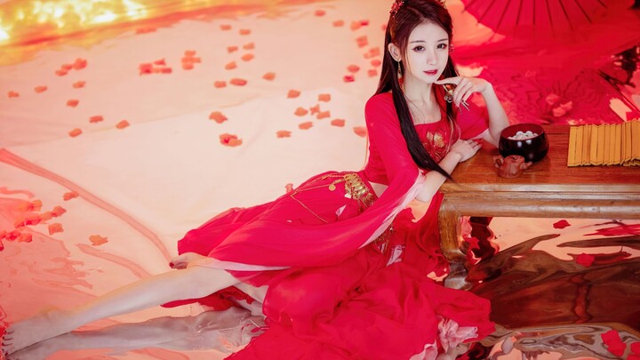 Bánh mèo rau mùi - Rượu trong vườn hoa (chất lượng 4K)