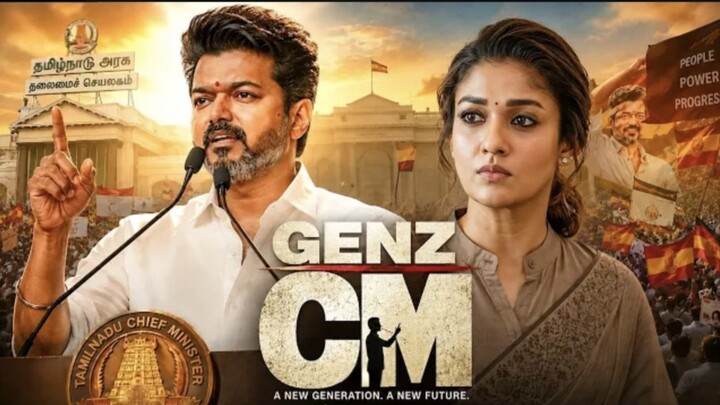 GENZ CHIEF MINISTER Full Movie Hindi Dubbed _ Thalapathy Vijay, Nayanthara_ Latest South Movie 2026