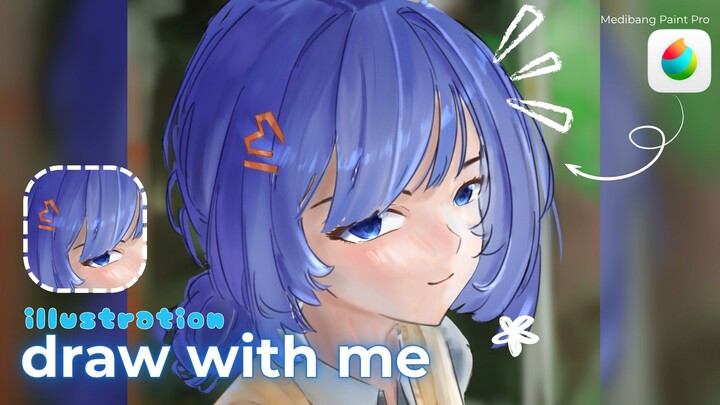 #KompetisiKreasiUnggahan7 || Draw With Me || Speedpaint || OC
