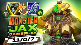 WILD RIFT MONSTER JAX  - 1k+ LP Full Gameplay