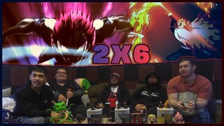 DEMON SLAYER 2X6 REACTION!!!!! | "Akaza"