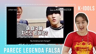 REAGINDO À 'PARECE LEGENDA FALSA, MAS NÃO É!' KPOP