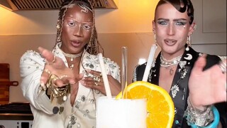 Fairy-Like Guy's Cold Drink Shop 🧚‍♀️ Honey Orange Soda Smoothie 🍦💖