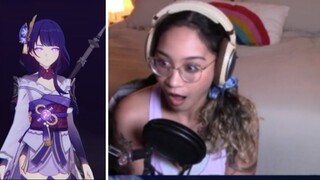 Character Demo - "Raiden Shogun: Judgment of Euthymia" Reaction! | Genshin Impact | Lorie on Twitch