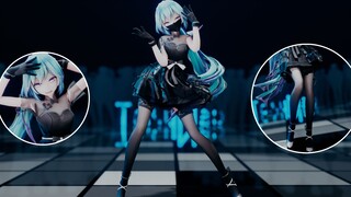 好多人围观丫，初音要戴好口罩哦！