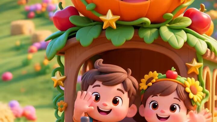 Cartoons for kids. Cute and fluffy animals. colorful duck. patinho colorido  🤍🎀