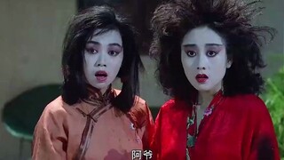 小子砸坏爷爷骨灰，下秒女鬼看到后，马上去整理妆容
