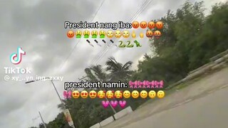yong presedent namin at yong kanila