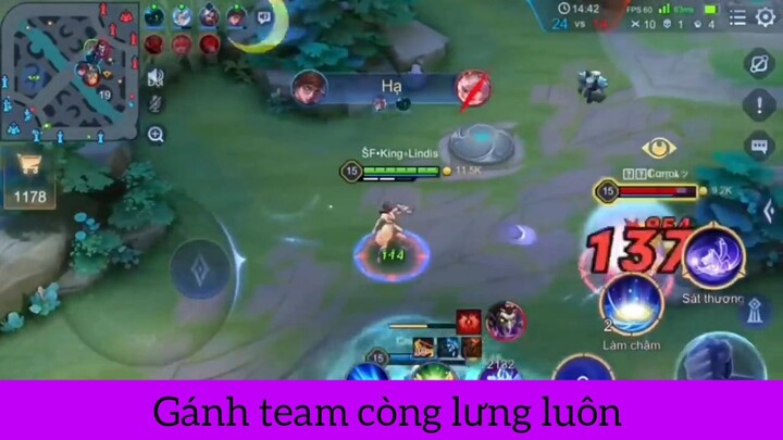 Gánh team hết luôn