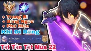TOP Allain | Tất Tần Tật Trang Bị Bảng Ngọc Phù Hiệu Allain Khi Đi Rừng Mùa 22✓