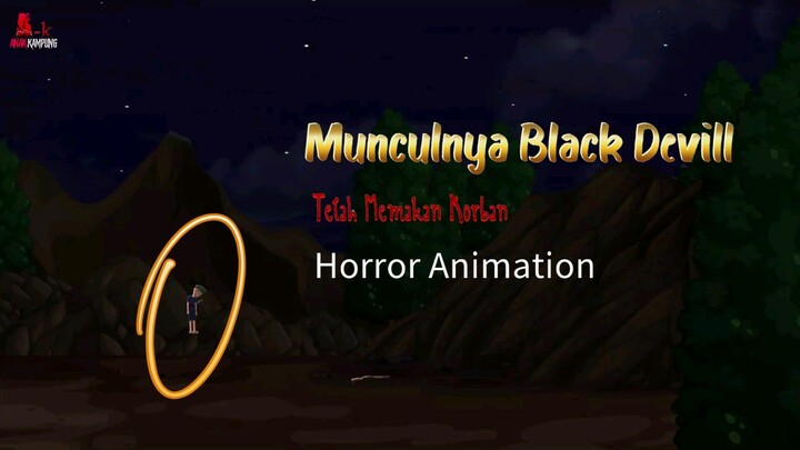 Munculnya Black Devil || Animasi Horor || Anak Kampung .