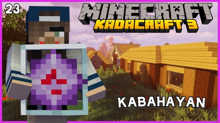 KadaCraft S3 EP23 | PAMPATANGGAL NG SUMPA ? & KABAHAYAN (Minecraft Tagalog)