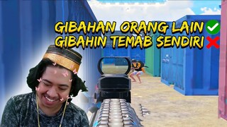 KEKUATAN GIBAHIN TEMAN SENDIRI AUTO GACOR SAMPAI CIKENG!!!!  | PUBG Mobile