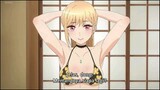 Anime Moment~ Marin Kitagawa Pakai Baju Renang di Rumah Gojo|| Kawaii