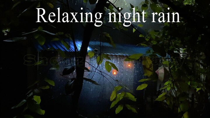 Deep Sleep Night Rain Sounds for Insomnia & Stress Relief 15 Minute Relaxation — Snooze Therapy