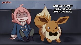 Anya Forger's Eevee wants to evolve [Spy x Family Comic]