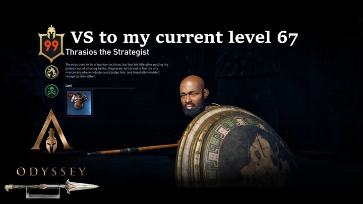 Defeating Level 99 Mercenary in ssassins' Creed Odyssey