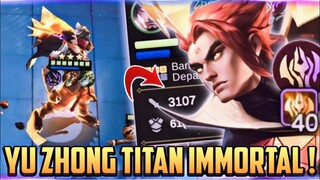 YU ZHONG HYPER TITAN MODE + IMMORTAL FULL STACK ❗ COMBO MAGIC CHESS TERBARU 2024