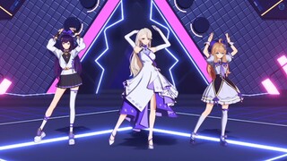 【A-SOUL】Super Sensitive丨เวอร์ชั่นสามคน แหล่งกำเนิดเสียง I ระเบิดเสียงร้องออกมา【เต้น】