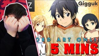 Sword Art Online IN 5 MINUTES?