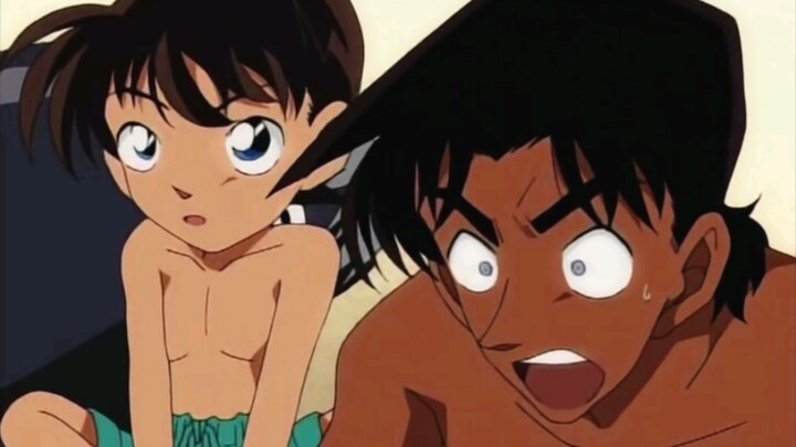 Conan: Heiji-nii sungguh hebat.