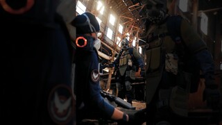 The Technical VS The Hunter Cosplay from The Division #thedivisioncosplay