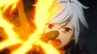 Bell Cranel vs Ais Wallenstein「AMV」DanMachi Season 3 - Sitting In Fire ᴴᴰ