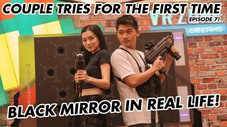 BLACK MIRROR IN REAL LIFE! 😱 | COUPLE TRIES VR FOR THE FIRST TIME | WE DUET