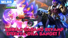 SKIN REVAMP ZODIAC BADANG! Efeknya keren banget gila! Aing maung...