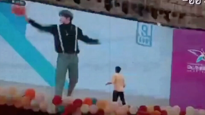 Hi everyone, I’m Cai Xukun—practicing for two years!