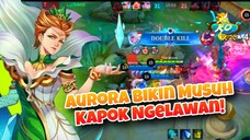 Aurora Bikin Musuh Kapok Ngelawan! - Mobile Legends