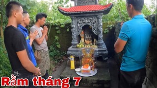 Cúng Rằm Tháng 7 Lăng Mộ Tướng Quân | Săn Bắt Ẩm Thực Vùng Cao