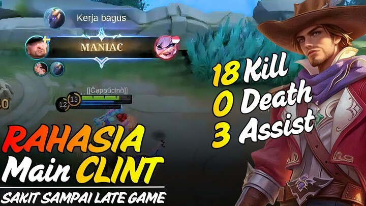 RAHASIA CLINT MELEDAK! BUILD & CARA MAIN AGAR TETAP SAKIT DI LATE GAME