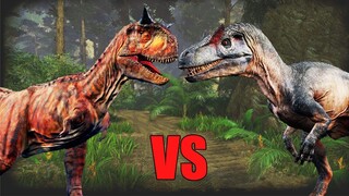 Carnotaurus vs Allosaurus | SPORE