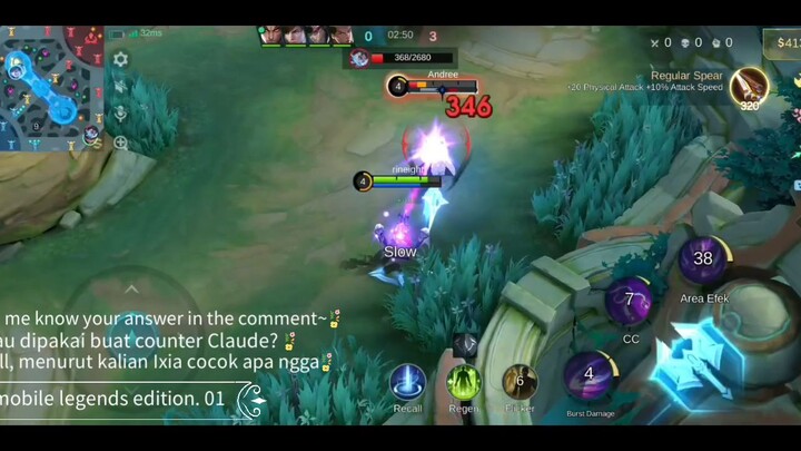 Ixia vs Claude? Best Counter or No? *MobileLegendEdition