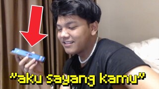 Gw PRANK! TELPON PACAR @ElestialHD TERUS BILANG "Aku Sayang Kamu" ... (TERUS TIBA2 MARVEL TELPON GW)