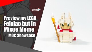 Preview my LEGO Honkai: Star Rail Feixiao but in Mixue Meme MOC | Somchai Ud