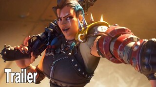 Overwatch 2 Junker Queen Trailer [HD 1080P]
