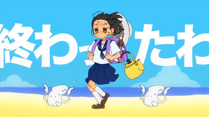 【Nissin Commercial】Strong Wind, Sleek Back Hair - Nissin Seafood Cup Noodle Ad, 30-Second Version